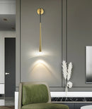Brass Spinal Tube Wall Lamp
