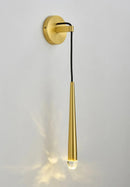 Brass Spinal Tube Wall Lamp