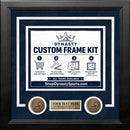 Atlanta Braves Custom MLB Baseball 8x10 Picture Frame Kit (Multiple Colors) by Dynasty Sports & Framing