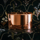 Copper Bread Box with Brass Handles by Galley & Fen