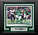 Breece Hall Touchdown Celebration New York Jets 8" x 10" Framed Football Photo by Dynasty Sports & Framing