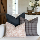 Paloma Handwoven Pillow Cover | Brown by Apartment No.3