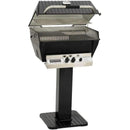 Broilmaster P3X Premium Natural Gas Grill With 26" Black Painted Steel Patio Post