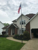 EZ Pole 21' Telescoping Flagpole - Made in USA by Flagman of America