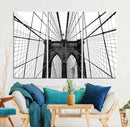Brooklyn Bridge Wall Art Canvas Print by MyGreatCanvas | Canvas Wall Art Prints | Photo Prints & Wall Decor