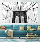 Brooklyn Bridge Wall Art Canvas Print by MyGreatCanvas | Canvas Wall Art Prints | Photo Prints & Wall Decor