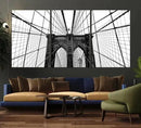 Brooklyn Bridge Wall Art Canvas Print by MyGreatCanvas | Canvas Wall Art Prints | Photo Prints & Wall Decor