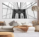 Brooklyn Bridge Wall Art Canvas Print by MyGreatCanvas | Canvas Wall Art Prints | Photo Prints & Wall Decor