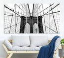 Brooklyn Bridge Wall Art Canvas Print by MyGreatCanvas | Canvas Wall Art Prints | Photo Prints & Wall Decor