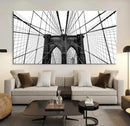 Brooklyn Bridge Wall Art Canvas Print by MyGreatCanvas | Canvas Wall Art Prints | Photo Prints & Wall Decor