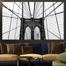 Brooklyn Bridge Wall Art Canvas Print by MyGreatCanvas | Canvas Wall Art Prints | Photo Prints & Wall Decor