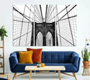 Brooklyn Bridge Wall Art Canvas Print by MyGreatCanvas | Canvas Wall Art Prints | Photo Prints & Wall Decor