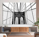 Brooklyn Bridge Wall Art Canvas Print by MyGreatCanvas | Canvas Wall Art Prints | Photo Prints & Wall Decor