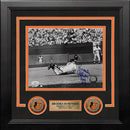 Brooks Robinson Diving Catch Baltimore Orioles Autographed 8" x 10" Framed Baseball Photo by Dynasty Sports & Framing