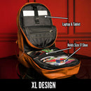 Brown Leather Patented Carry-on Bag (XL Design) (Only 300 Made)