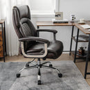 Height Adjustable Big and Tall Office Chair Computer Desk Chair with Metal Base by LJGDeals