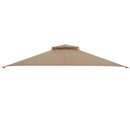 10 x 12 Feet Gazebo Replacement Top with Air Vent and Drainage Holes by LJGDeals
