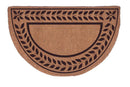 Half Round Leafy Vines Border Doormats