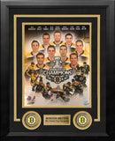 Boston Bruins 2011 Stanley Cup Champions 8" x 10" Framed Hockey Collage Photo by Dynasty Sports & Framing