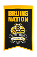 Boston Bruins Nations Banner by Dynasty Sports & Framing
