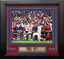 Bryce Harper 2022 NLCS Game 5 Home Run Philadelphia Phillies 8" x 10" Framed Baseball Photo