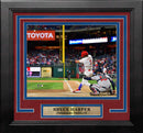 Bryce Harper Home Run Swing Philadelphia Phillies 8" x 10" Framed Baseball Photo by Dynasty Sports & Framing
