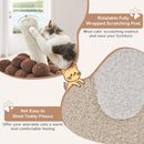 Bubble Tea Cat Tree Tower with Scratching Post by LJGDeals