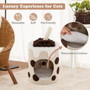 Bubble Tea Cat Tree Tower with Scratching Post by LJGDeals
