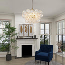 Bubbles Glass Ball Chandelier