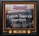 Tampa Bay Buccaneers Throwback Custom NFL Football 11x14 Picture Frame Kit (Multiple Colors) by Dynasty Sports & Framing