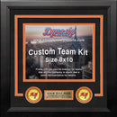Tampa Bay Buccaneers Throwback Custom NFL Football 8x10 Picture Frame Kit (Multiple Colors) by Dynasty Sports & Framing