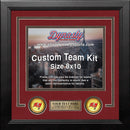 Tampa Bay Buccaneers Custom NFL Football 8x10 Picture Frame Kit (Multiple Colors) by Dynasty Sports & Framing