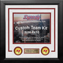 Tampa Bay Buccaneers Custom NFL Football 8x10 Picture Frame Kit (Multiple Colors) by Dynasty Sports & Framing