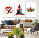 Buddha Canvas, Asian Wall Art, Yoga Medit Canvas Print by MyGreatCanvas | Canvas Wall Art Prints | Photo Prints & Wall Decor