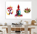 Buddha Canvas, Asian Wall Art, Yoga Medit Canvas Print by MyGreatCanvas | Canvas Wall Art Prints | Photo Prints & Wall Decor