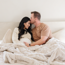 PATTERNED FAUX FUR THROW BLANKETS by Saranoni