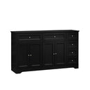 59" Buffet Sideboard with 6 Drawers and 2 Cabinets by LJGDeals