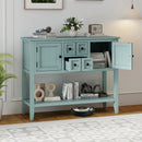 Buffet Sideboard Cabinet with 2 Doors and 2 Drawers by LJGDeals