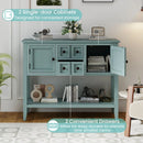 Buffet Sideboard Cabinet with 2 Doors and 2 Drawers by LJGDeals