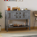 Buffet Sideboard Cabinet with 2 Doors and 2 Drawers by LJGDeals