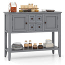 Buffet Sideboard Cabinet with 2 Doors and 2 Drawers by LJGDeals
