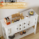 Buffet Sideboard Cabinet with 2 Doors and 2 Drawers by LJGDeals