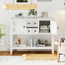 Buffet Sideboard Cabinet with 2 Doors and 2 Drawers by LJGDeals