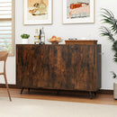 Buffet Sideboard Mid Century Modern Storage Cabinet with Adjustable Shelves by LJGDeals