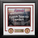 Chicago Bulls Custom NBA Basketball 8x10 Picture Frame Kit (Multiple Colors) by Dynasty Sports & Framing