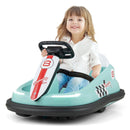 6V kids Ride-on Bumper Car with 360° Spinning and Dual Motors by LJGDeals