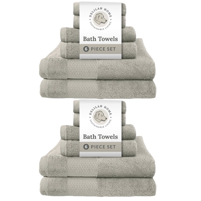 100% Organic Cotton Bath Towels Collection