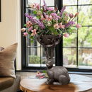 Bronze Bunny Decor with Bowl | Brilliant Centerpiece Collection by Decor Steals