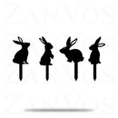 Bunny Stakes 4 Pack