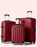 Multi Color - 3PCs Luggage Set 20/24/28 Inch Hard Shell Spinner with TSA Lock by 2Dropme